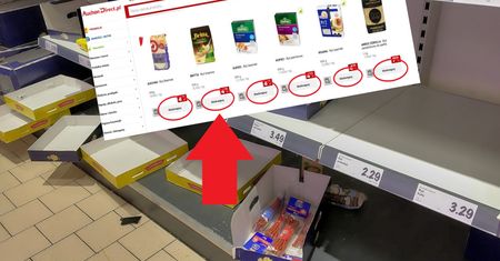 Koronawirus. Ludzie wykupują jedzenie przez internet. Czas oczekiwania na dostawę - tydzień