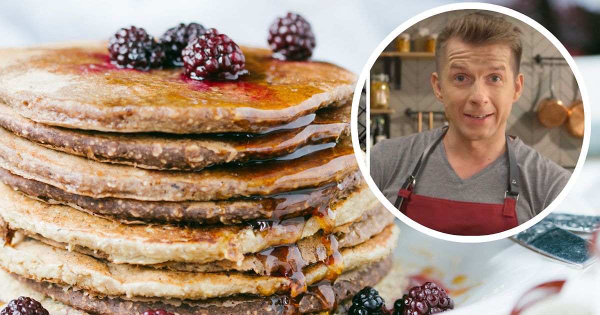 Okrasa dosypuje go do ciasta na placuszki poza mąką. Wychodzą delikatnie, a przy tym wspaniale pachną