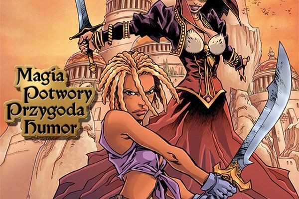 Komiksowy eliksir ze schematów fantasy