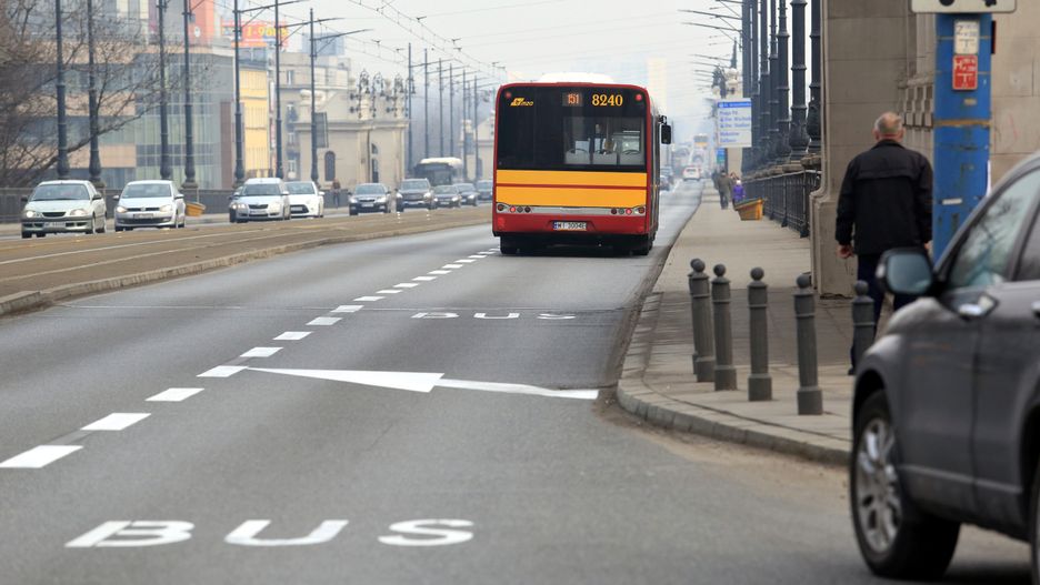 Motocykliści od pierwszego maja mogą poruszać się buspasem