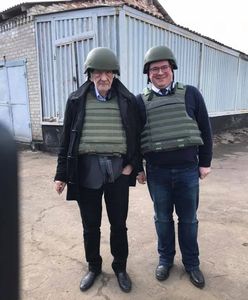 Kukiz'15 wstawił nowe zdjęcie Terleckiego z Ukrainy. Wpis szybko zniknął z sieci