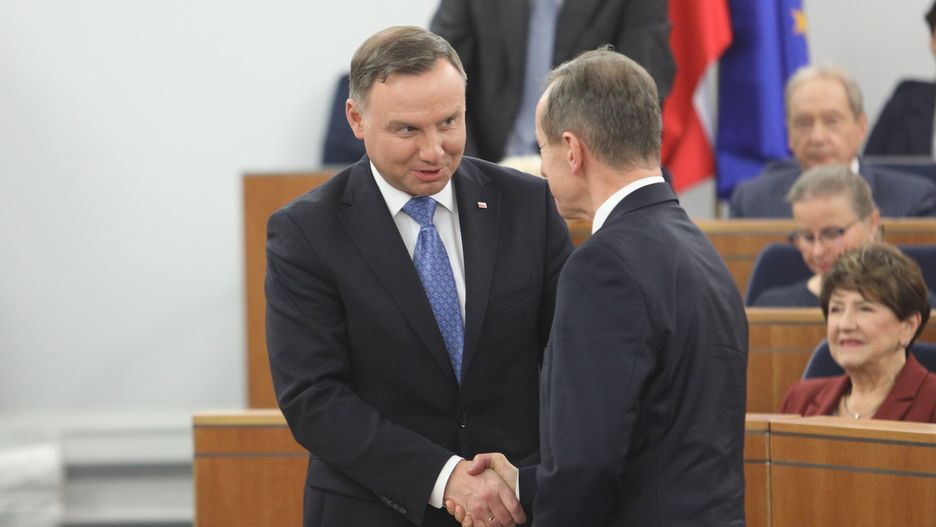 Andrzej Duda spotka się z marszałkiem Senatu Tomaszem Grodzkim. Wyznaczono już termin