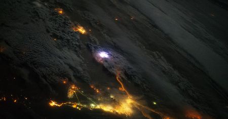 Tak wygląda burza z kosmosu