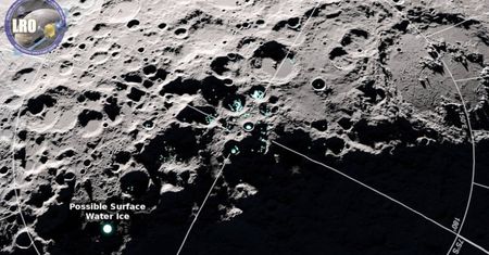 NASA odkryła wodę na Księżycu. Jej cząsteczki są ciągle w ruchu