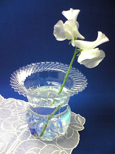 Recycled Plastic Bottle Vase