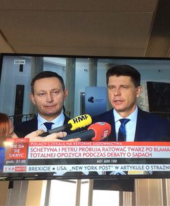 Wolta Nowoczesnej ws. kandydata na prezydenta Warszawy. Bezcenna reakcja TVP