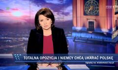 Rada Języka Polskiego zajęła się "paskami" w "Wiadomościach" TVP. Raport u marszałka Sejmu
