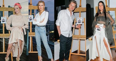 Gwiazdy na premierze książki Barbary Pasek: Wendzikowska, Leitner, Adamonis, Gąska, Torres