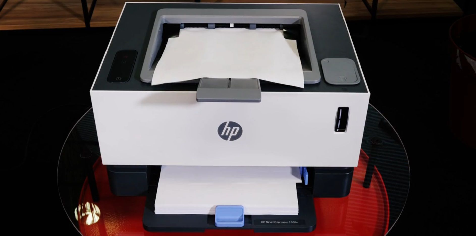 HP Neverstop Laser 1000w – pierwsza na świecie drukarka laserowa bez kartridży
