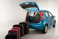 Ile walizek zmieści się w Suzuki Splash?