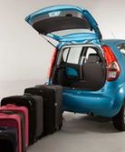 Ile walizek zmieści się w Suzuki Splash?