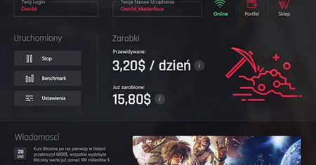 Twój komputer może dla ciebie zarabiać dzięki polskiej aplikacji GamerHash