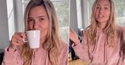 Joanna Koroniewska bez makijażu stroi miny w nowym domu. Zaglądamy do jej kuchni. Gwiazda stawia na minimalizm