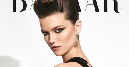 Kasia Struss w polskim "Harper's Bazaar"