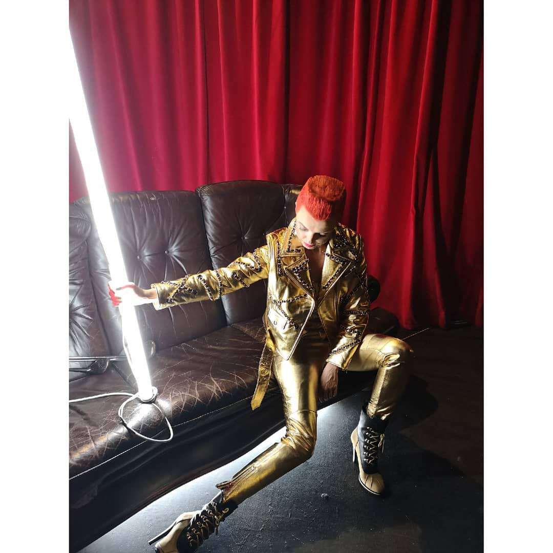 Katarzyna Sokołowska jak David Bowie