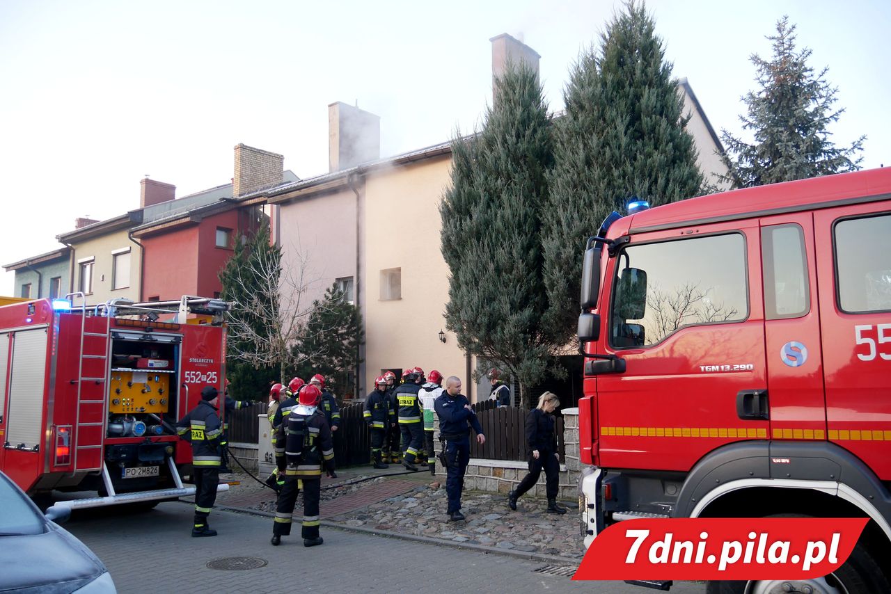 Poranny pożar na Podlasiu