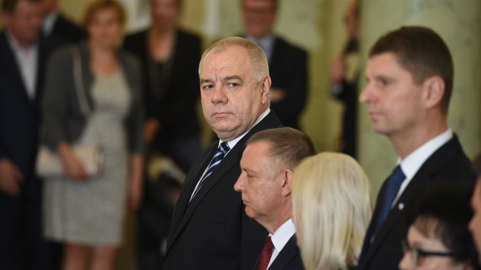 Nowo powołany wicepremier Jacek Sasin