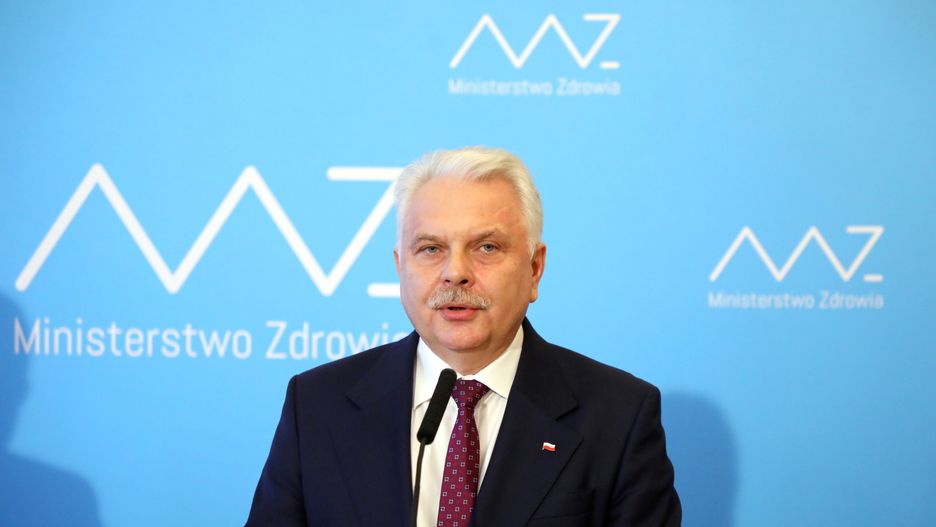 Koronawirus z Chin. Na zdjęciu wiceminister zdrowia Waldemar Kraska