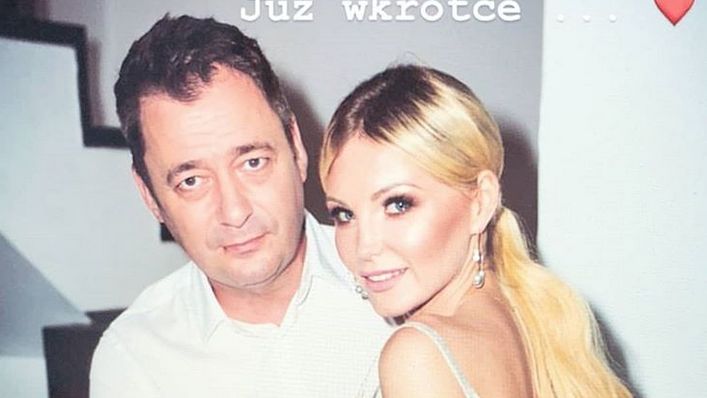 Jacek Rozenek i Roksana Gąska 