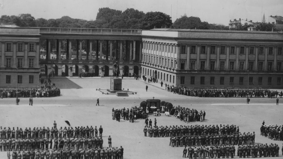 Pałac Saski przed II wojną światową