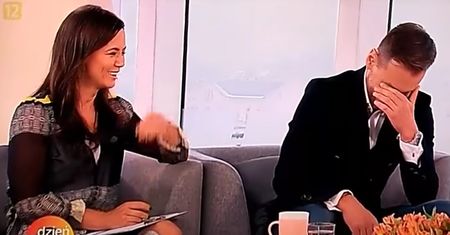 Wpadka w programie na żywo. Nie to chcieli usłyszeć telewidzowie