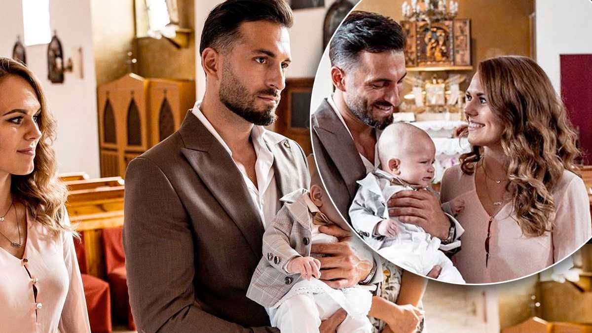 Rafał Maślak ochrzcił syna