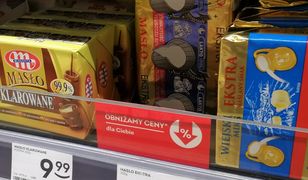 Kostka kostce nierówna. Masło 250 g drożeje, a 200 g tanieje. Eksperci: To wygląda na spekulacje na rynku