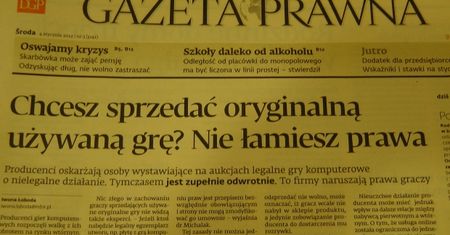 Dziennik Gazeta Prawna: "firmy naruszają prawa graczy"