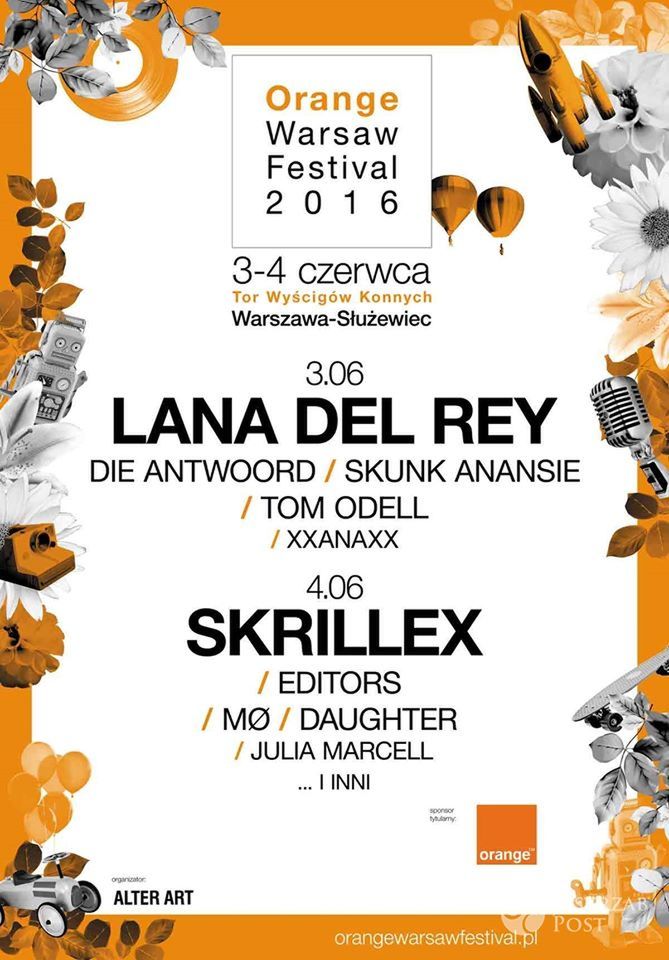 Gwiazdy na Orange Warsaw Festival 2016