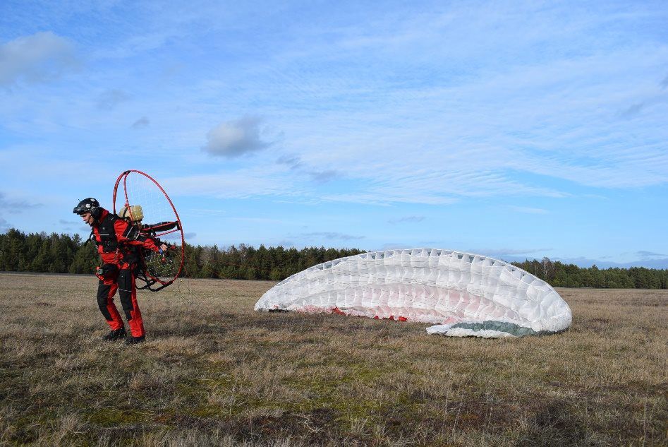 Druh Józef Koziczkowski startuje na patrol przeciwpożarowy 