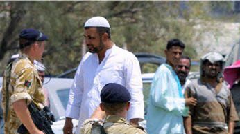 Brytyjski patrol w Basrze