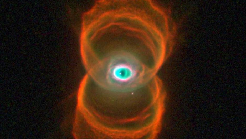 Mgławica Klepsydry widziana przez Teleskop Hubble'a