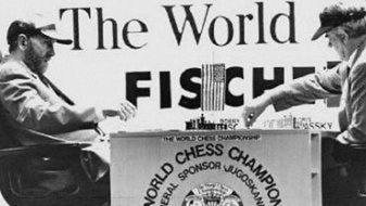 Fischer podczas meczu w 1992 roku
