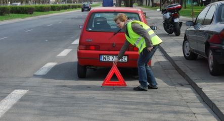 Niebezpieczeństwo! Zobacz jak ustawić trójkąt