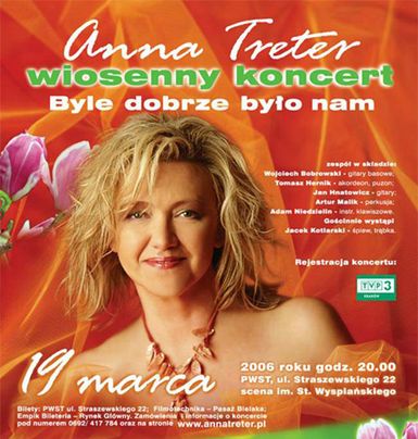 Wiosenny koncert Anny Treter