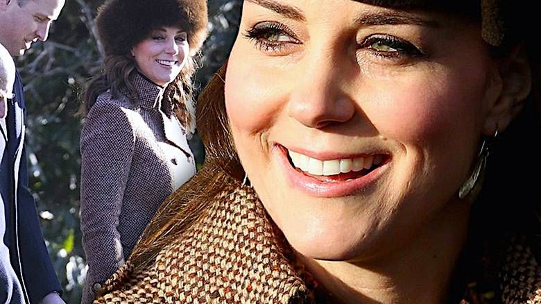 Księżna Kate z zaokrąglonym brzuchem