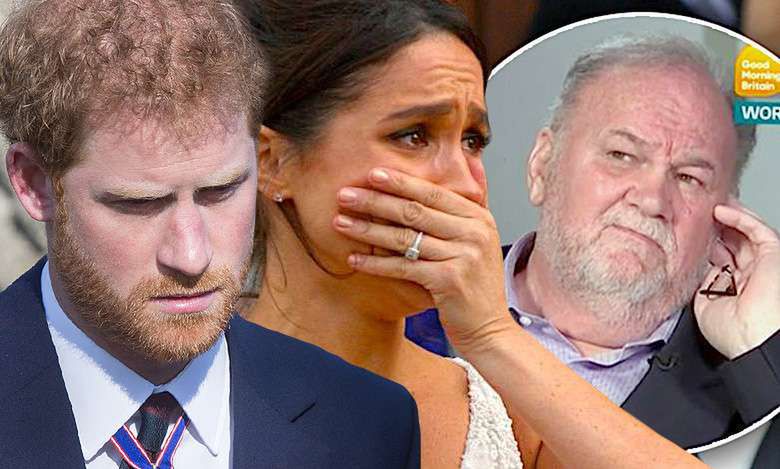 Książę Harry i Meghan Markle, Thomas Markle śmierć