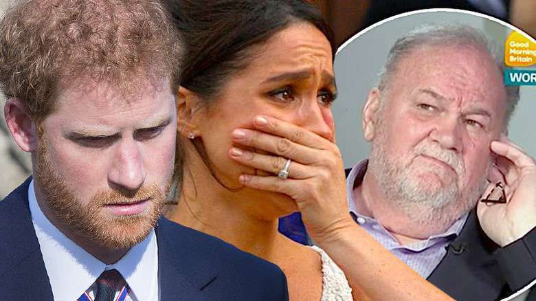 Książę Harry i Meghan Markle, Thomas Markle śmierć