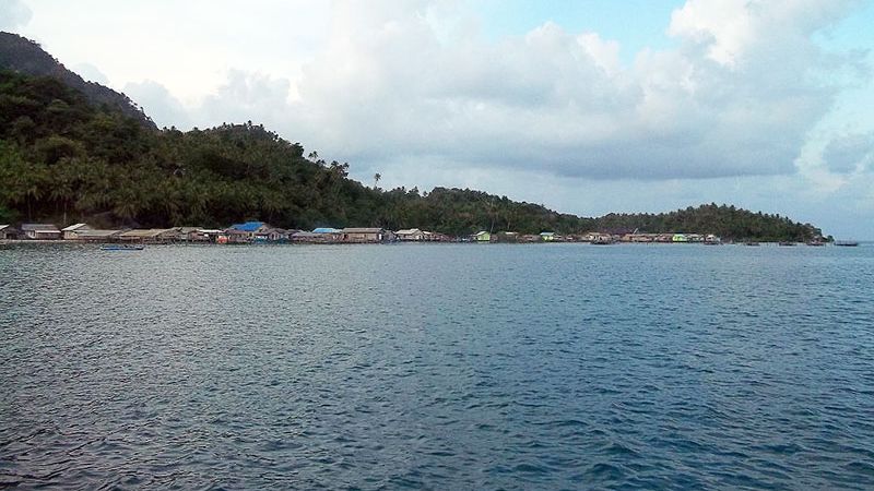 Zatoka Serasan w archipelagu Wysp Natuna.