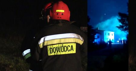 Pożar w Skrzatuszu