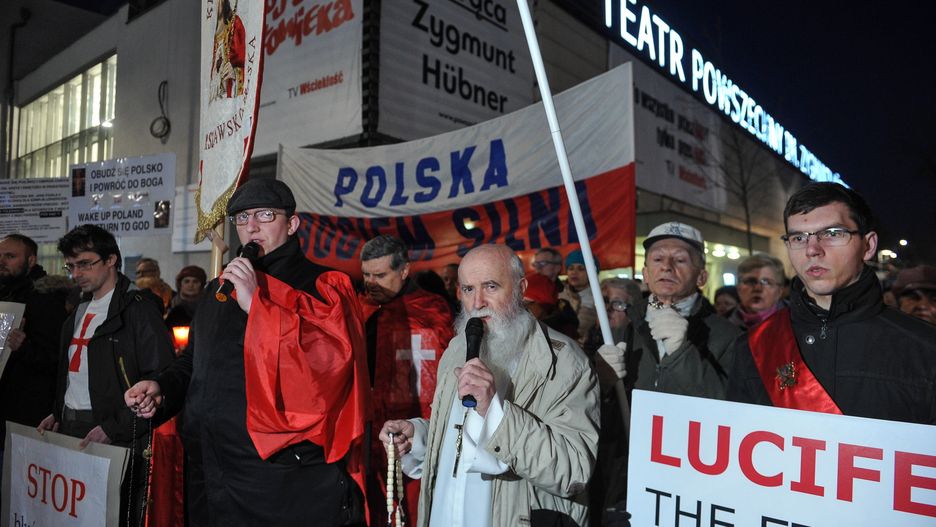 "Klątwa" od premiery w Teatrze Powszechnym budziła wiele kontrowersji