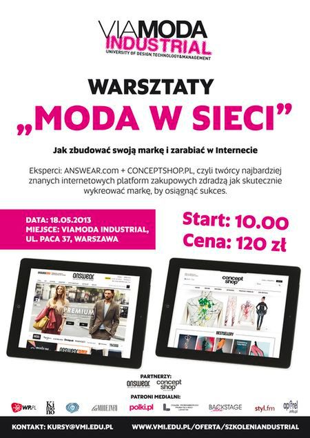 Warsztaty "Moda w sieci"