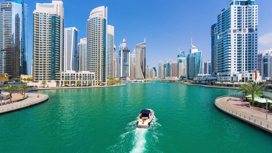 Dubaj w Zjednoczonych Emiratach Arabskich zachwyca swoją architekturą