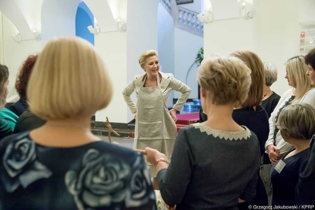 Agata Duda w kuchni