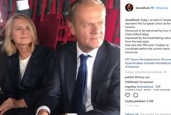Donald Tusk w Kanadzie. Spotkał się z Justinem Trudeau