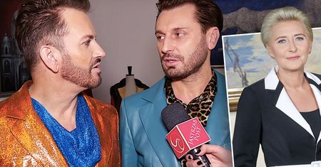 Znani geje wymyślili stylizacje dla Agaty Dudy. Mówią o całkowej metamorfozie. W czym ją widzą?