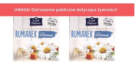 Lidl wycofuje ze sprzedaży wadliwą partię herbatki Lord Nelson