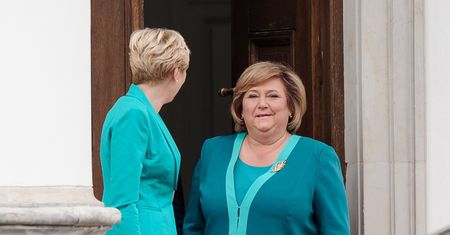 Anna Komorowska i Agata Duda spotkały się w Belwederze