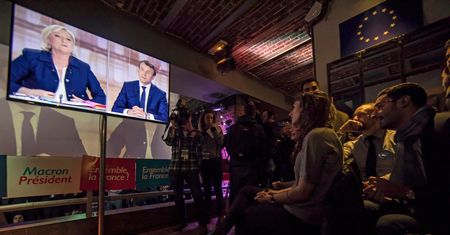 Debata kandydatów na prezydenta Francji zmieniła się w pyskówkę