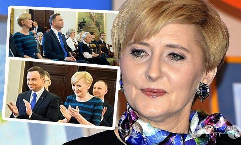 Agata Duda - pokaz filmu "Stella" w Pałacu Prezydenckim / źródło: prezydent.pl